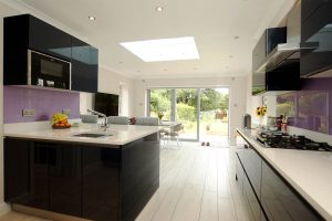 Bianco Stella open plan kitchen