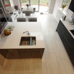 Bianco Stella open plan kitchen