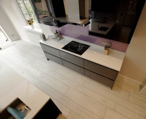 Bianco Stella open plan kitchen