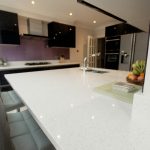 Bianco Stella open plan kitchen