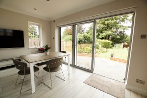 Bianco Stella open plan kitchen