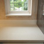 bianco stella white starlight quartz worktops installation rock and co