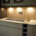 bianco stella white starlight quartz worktops installation rock and co