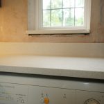 bianco stella white starlight quartz worktops installation rock and co