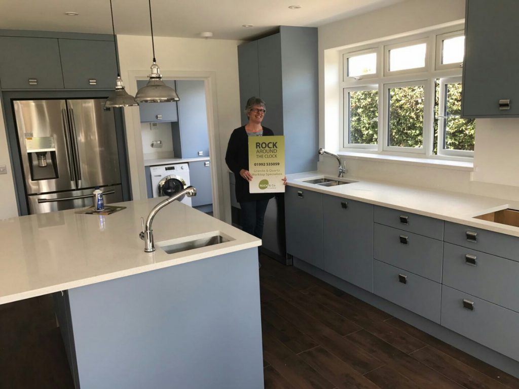 bianco stella white starlight quartz worktops rockandco