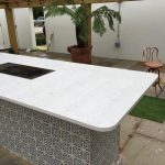 carrera quartz outdoor entertaining space