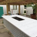 carrera quartz outdoor entertaining space