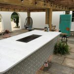 carrera quartz outdoor entertaining space