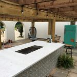 carrera quartz outdoor entertaining space