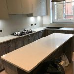 london grey carrera quartz kichen worktops west hampstead