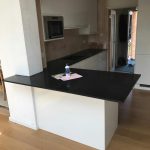 nero de lusso black quartz worktops