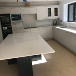 bianco de lusso quartz worktops brookmans park