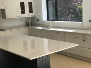 bianco de lusso quartz worktops brookmans park