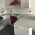 bianco de lusso quartz kitchen worktops