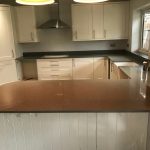 grigio medio stella quartz worktops in kitchen