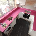 rosa stella pink starlight quartz worktops essex