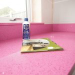 rosa stella pink starlight quartz worktops essex