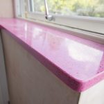 rosa stella pink starlight quartz worktops essex
