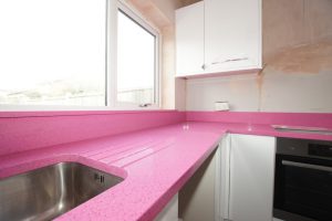 rosa stella pink starlight quartz worktops essex