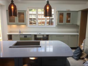 bianco carrina quartz worktops