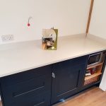 bianco de lusso white quartz worktops buntingford kitchen rock and co