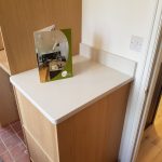 bianco de lusso white quartz worktops buntingford kitchen rock and co