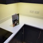 bianco de lusso white quartz worktops buntingford kitchen rock and co