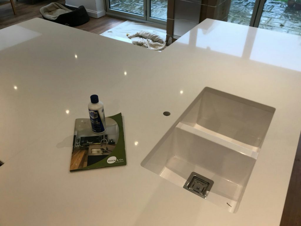 bianco puro white quartz worktops