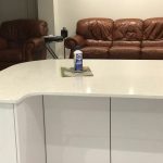 crl white water quartz kitchen worktops ickenham