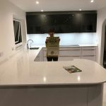 crl white water quartz kitchen worktops ickenham