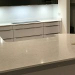 crl white water quartz kitchen worktops ickenham