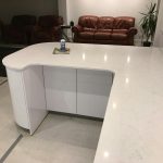 crl white water quartz kitchen worktops ickenham