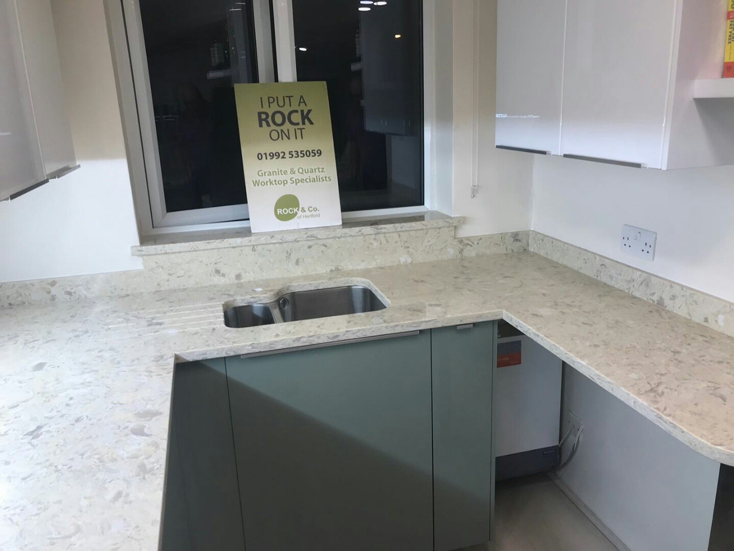 strapazzate quartz worktops rock and co