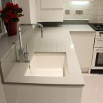 grigio chiaro pura quartz kitchen worktops