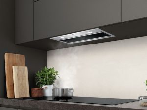 Enter the world of NEFF Hoods Rock and Co Granite and Quartz Worktops