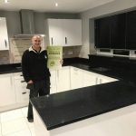 nero stella black starlight quartz worktops rockandco