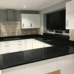 nero stella black starlight quartz worktops rockandco