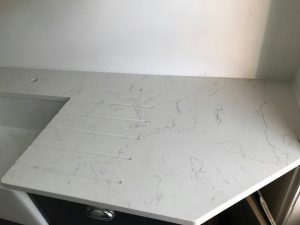 white attica quartz london kitchen rockandco