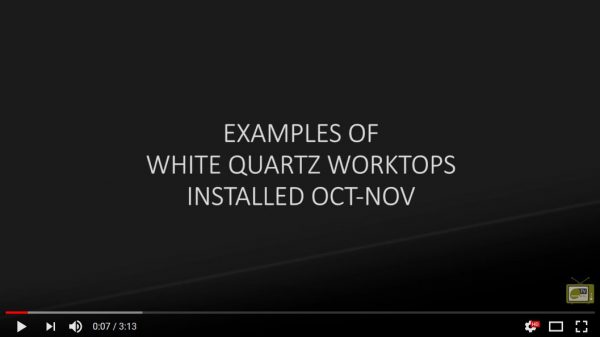 white quartz worktop examples