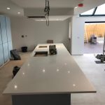 aspen de lusso quartz worktop island