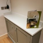 bianco carrina quartz worktops market weston traditional kitchen