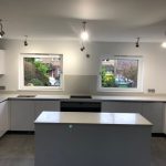 bianco de lusso quartz worktops in st albans kitchen