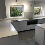 bianco de lusso quartz worktops in st albans kitchen