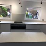 bianco de lusso quartz worktops in st albans kitchen