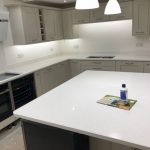 bianco marmo suprema quartz kitchen worktops