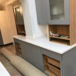 carrera quartz worktops grey kitchen rockandco