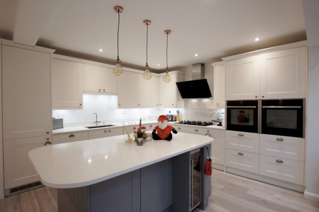 attica white carrera quartz worktops st albans kitchen rockandco