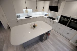 attica white carrera quartz worktops st albans kitchen rockandco