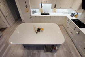 attica white carrera quartz worktops st albans kitchen rockandco