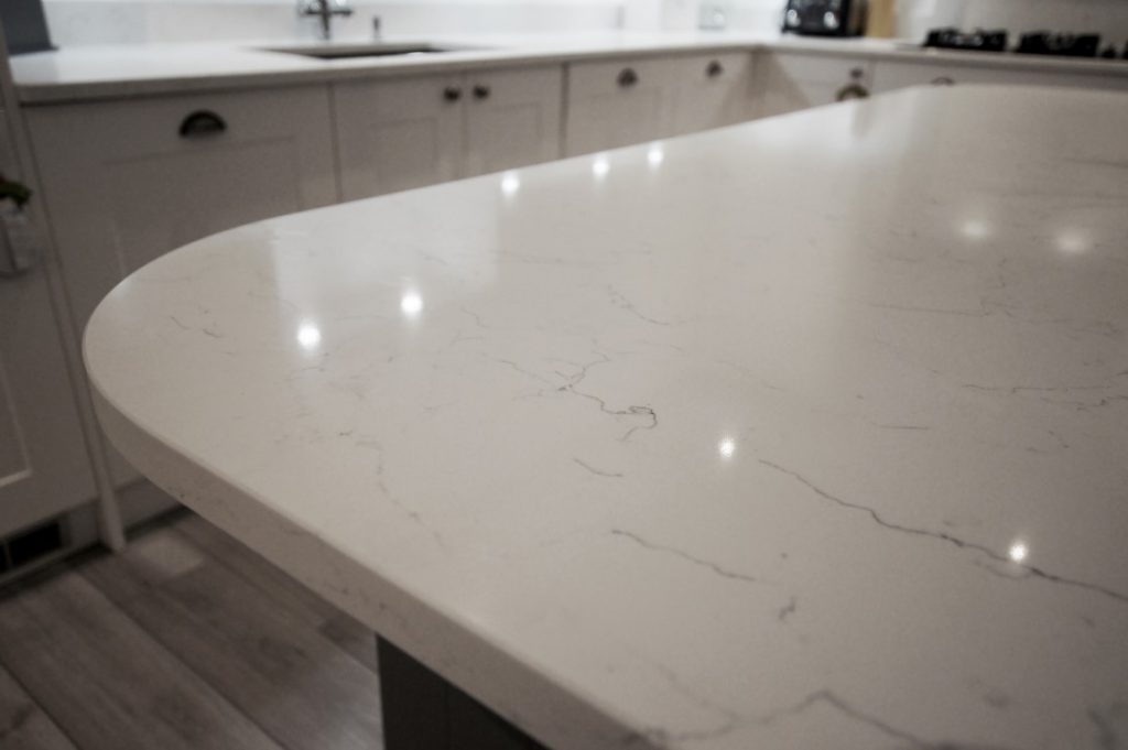 attica white carrera quartz worktops st albans kitchen rockandco